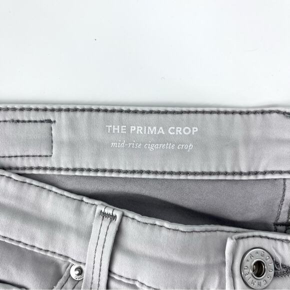 AG Adriano Goldschmeid The Prima Crop Beige Size 27 R - Picture 5 of 9